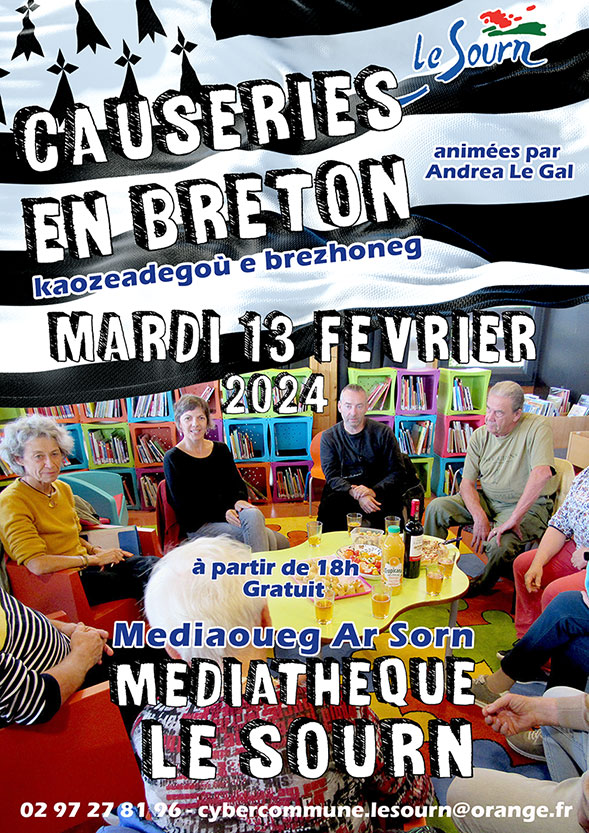 Causeries e brezoneg 13 fevrier 2024