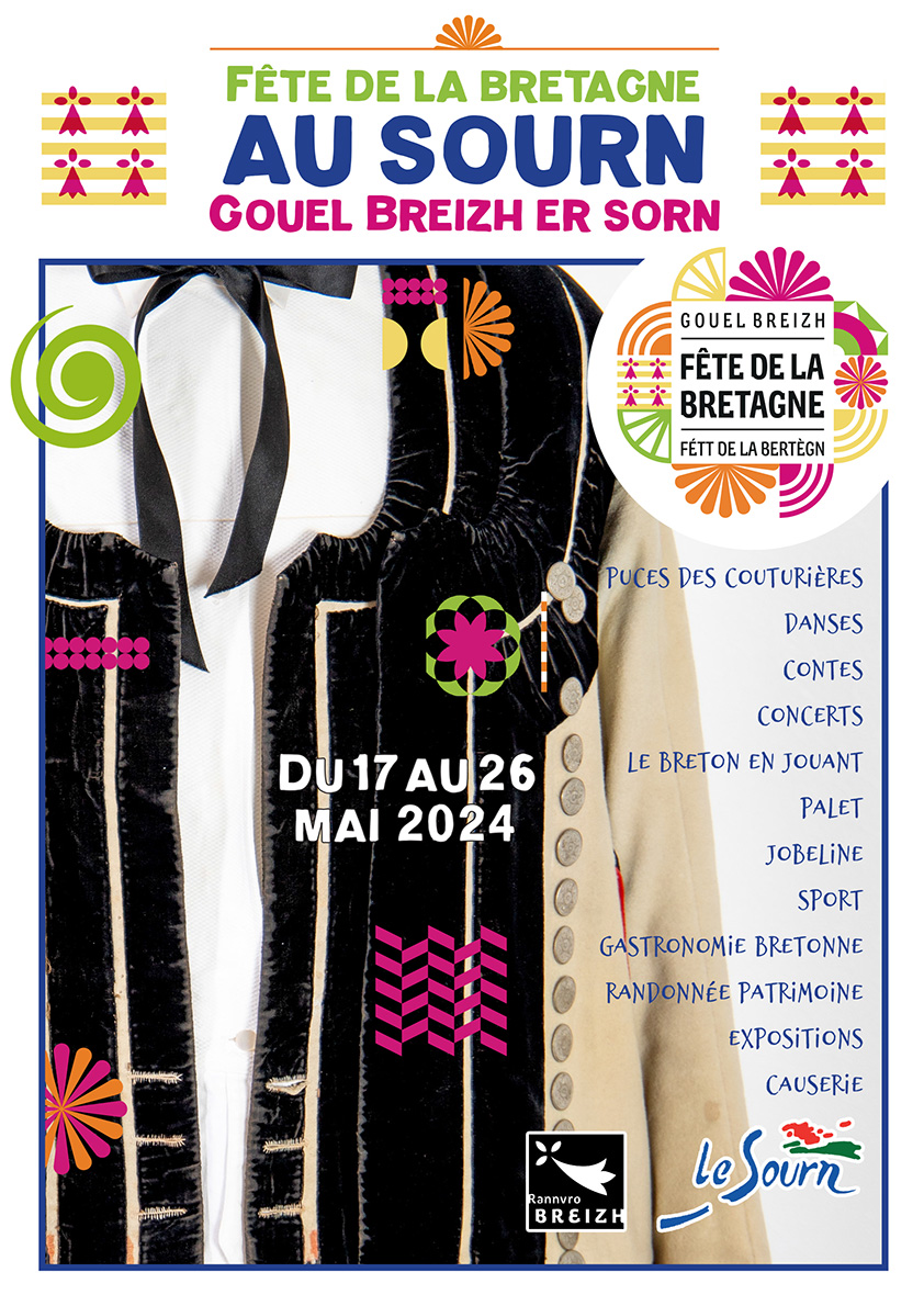 affiche numerique fete bretagen 2024