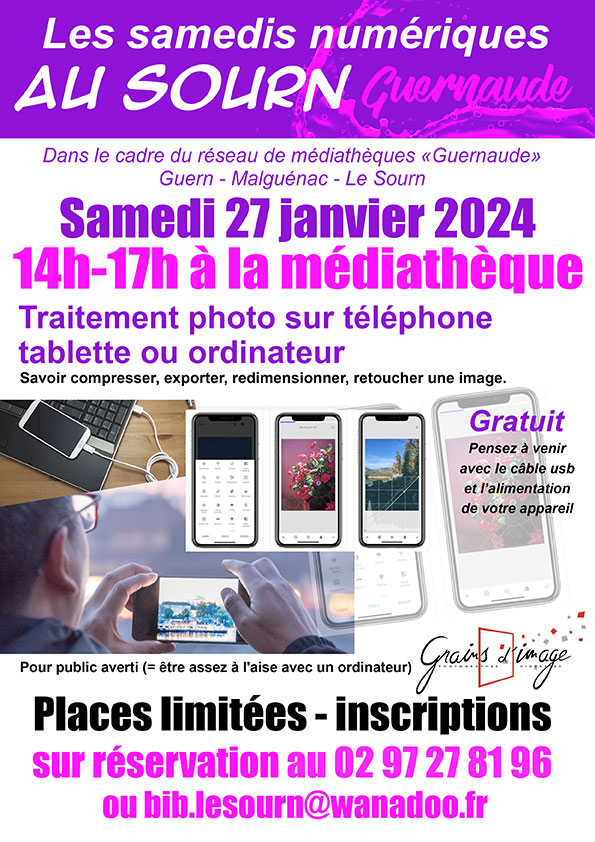les samedis numeriques 27 janvier 2024